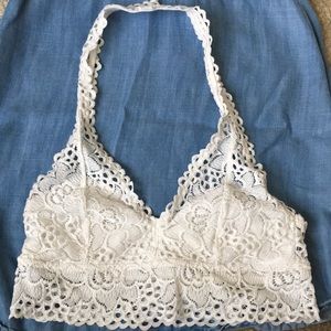 Aerie Lace Halter Bralette